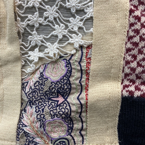 Twin-Set Wool Silk Stretch Blend Gorgeous Sweater Detachable Broach - Picture 13 of 16